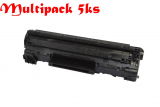 Multipack Canon CRG-737, Black - 5ks