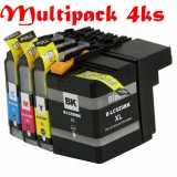 Multipack Brother  LC525XL / LC529XL  - 4ks 