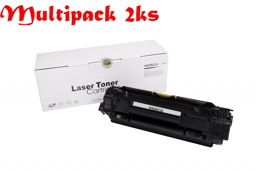 Multipack CB435A/CB436A/CE285A Black - 2ks