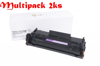 Multipack Canon FX10 / HP Q2612A, Black - 2ks