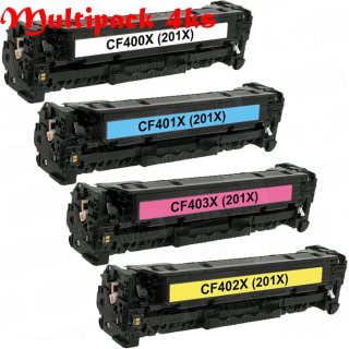 Multipack HP CF400X/1/2/3 - Canon CRG-045H - 4ks