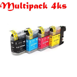 Multipack Brother  LC125XL / LC127XL - 4ks 