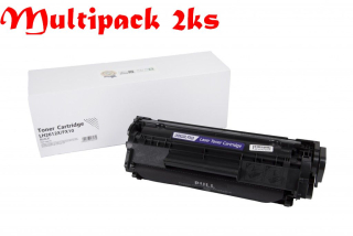 Multipack Canon FX10 X / HP Q2612X, Black - 2ks